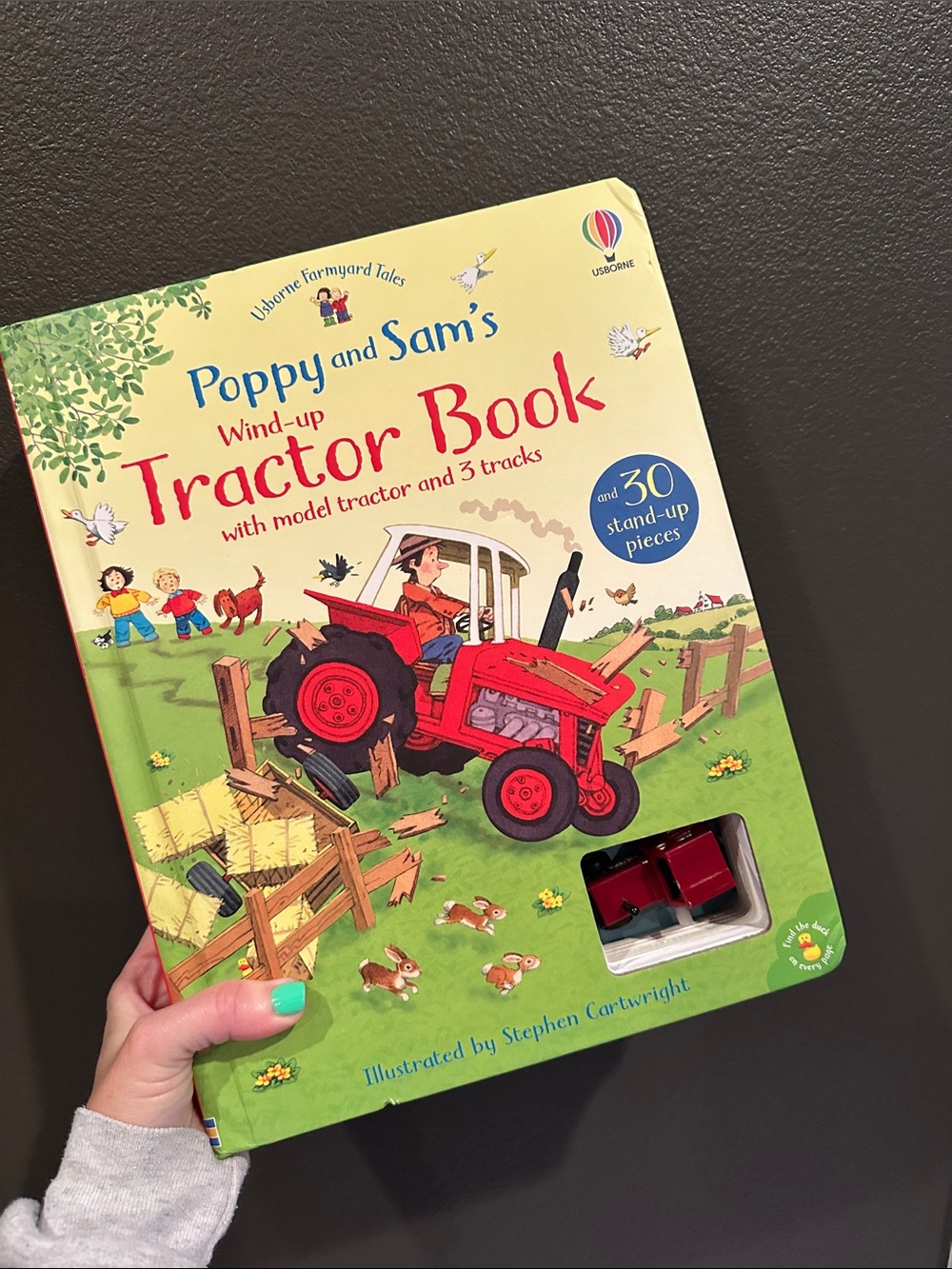 Usborn Poppy and Sam's Wind-up Tractor Book